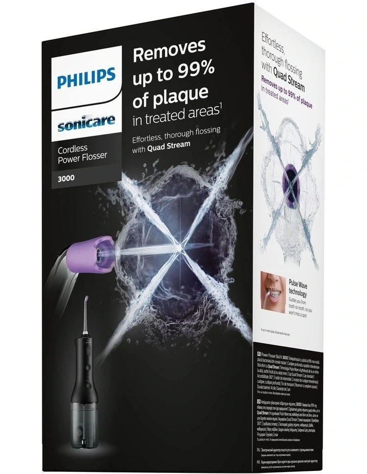 Philips Sonicare Cordless Power Flosser Black HX3806/33 4 Philips Sonicare Cordless Power Flosser Black HX3806/33 - Image 2