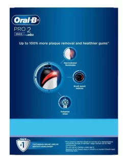 Oral B Pro2 His N Hers Dual Handle Electric Toothbrush Black/Pink 4987176075314 -Household Items Shop 865694440 3 720x928