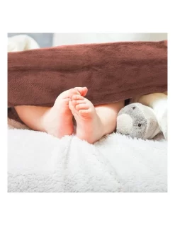 Large Throw Blanket In Coffee -Household Items Shop 865757170 5 1 720x928