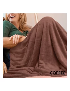 Large Throw Blanket In Coffee -Household Items Shop 865757170 6 1 720x928