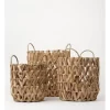 Kahlin Water Hyacinth Baskets Set Of 3 In Natural -Household Items Shop 865784890 1 720x928
