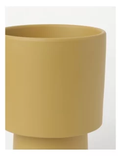 Eden Terracotta Planter Pot 25cm In Mustard -Household Items Shop 865791010 3 720x928
