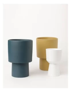 Eden Terracotta Planter Pot 25cm In Mustard -Household Items Shop 865791010 4 720x928