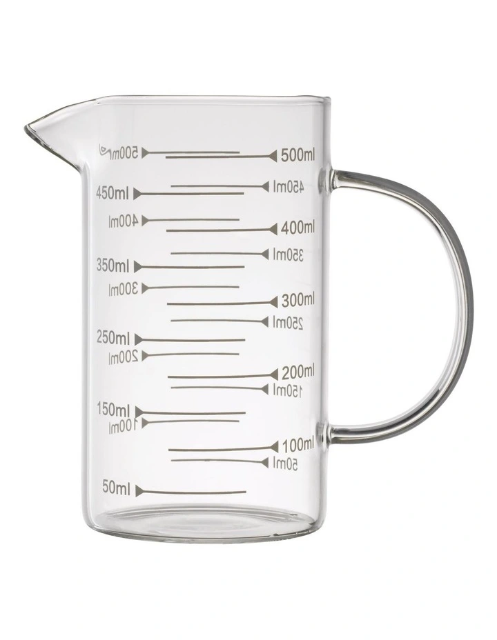 Glass Measuring Jug 500ml 3 Glass Measuring Jug 500ml