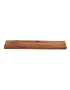Magnetic Knife Wall Rack In Acacia