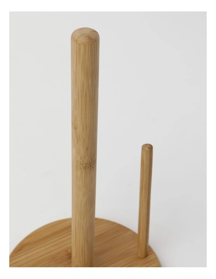 Bamboo Paper Towel Holder 4 Bamboo Paper Towel Holder - Image 2
