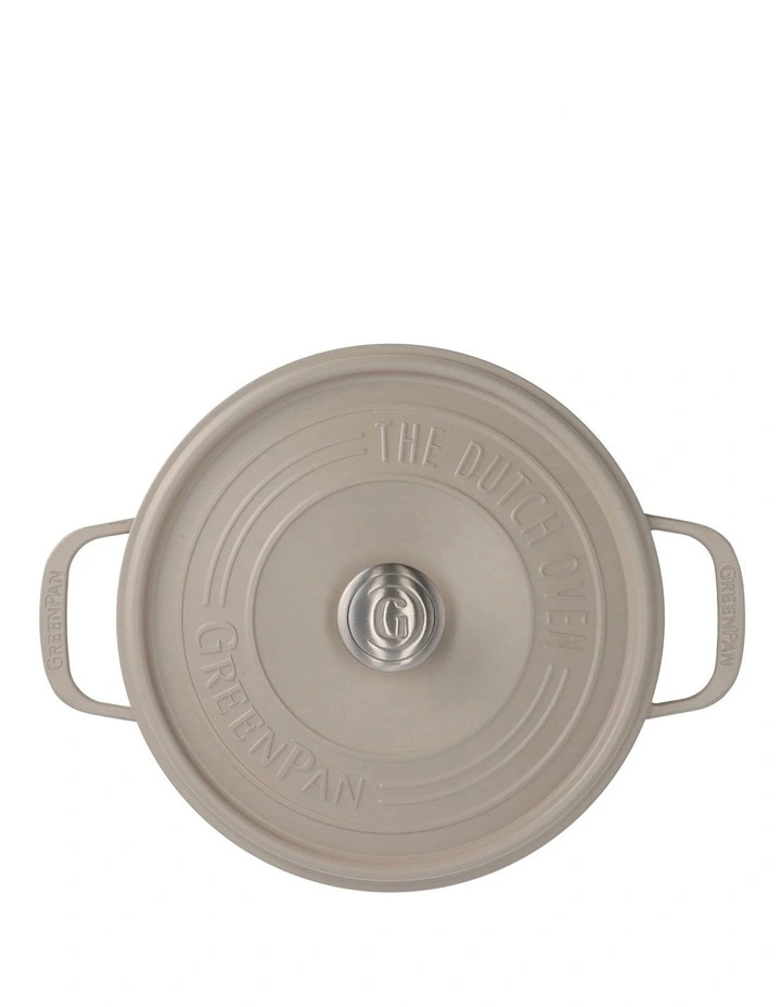 Greenpan Featherweights 28cm/6.6L Casserole With Lid Taupe 5 Greenpan Featherweights 28cm/6.6L Casserole With Lid Taupe - Image 3