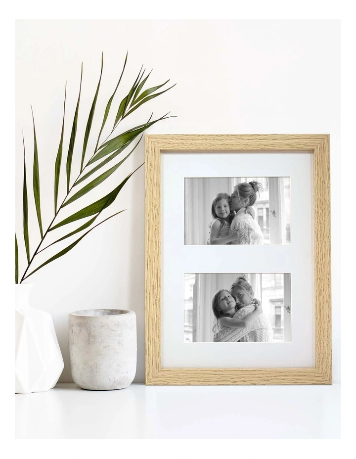Natural Photo Frame A4/Dbl 10x15cm 4 Natural Photo Frame A4/Dbl 10x15cm - Image 2