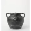 Heritage Kinross Terracotta Vase Small 25x25x23.5cm In Black -Household Items Shop 868471840 1 720x928