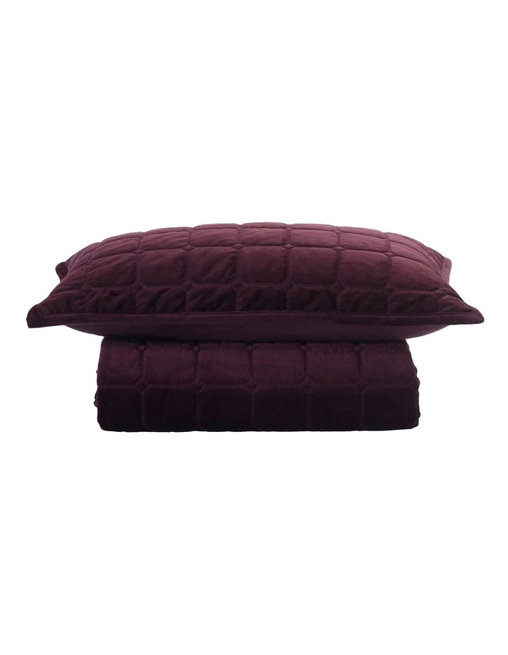 Meeka Coverlet Set In Port 4 Meeka Coverlet Set In Port - Image 2