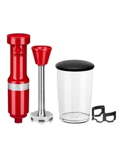 KitchenAid Classic Variable Speed Hand Blender Empire Red 5KHBV53AER -Household Items Shop 869845690 3 1 720x928