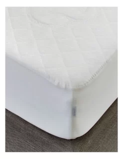 Plume Cotton Jacquard Waterproof Fitted Mattress Protector -Household Items Shop 869954950 3 1 720x928