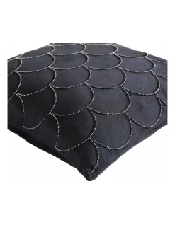 Kinsey Square Cushion In Black -Household Items Shop 877174300 4 720x928