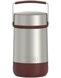 Thermos Guardian Vacuum Insulated Food Jar 795ml In Rosewood Red