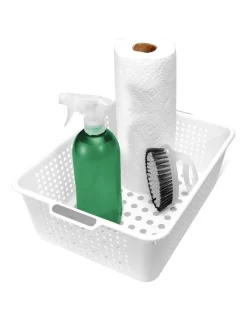 Medium Storage Basket White -Household Items Shop 883463860 3 720x928