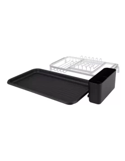 Aluminium Compact Dish Rack W/ Draining Board -Household Items Shop 883464040 7 720x928