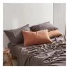 Cotton Double Sheet Set In Orange/Brown -Household Items Shop 884106820 1 720x928
