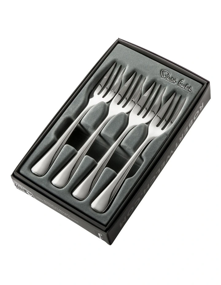 Malvern Pastry Fork 4 Piece Silver 4 Malvern Pastry Fork 4 Piece Silver - Image 2