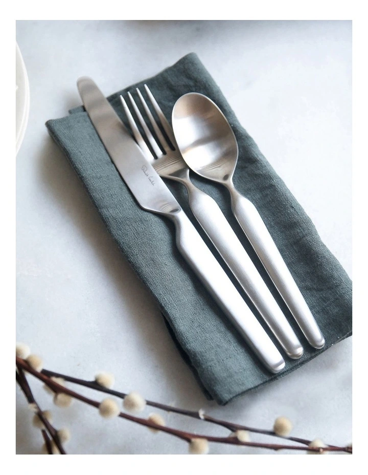 Bergen Cutlery Set 42pc Silver 6 Bergen Cutlery Set 42pc Silver - Image 4