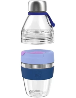 Helix Original Kit, Reusable Plastic Cup-to-Bottle Kit, Twilight, M 12/18oz