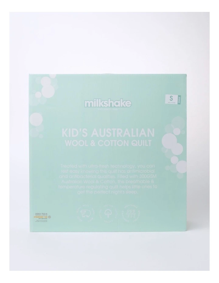 Australian Wool Rich Cotton Quilt In White 4 Australian Wool Rich Cotton Quilt In White - Image 2