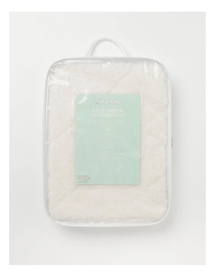 Sherpa Fleece Pillow Protector White 3 Sherpa Fleece Pillow Protector White