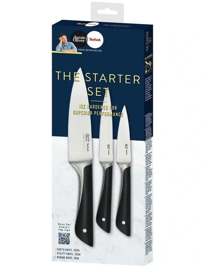 The Starter Knife Set Of 3 In Stainless Steel 8 The Starter Knife Set Of 3 In Stainless Steel - Image 6