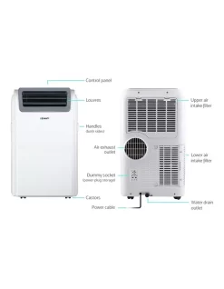 Portable Air Conditioner 33W PAC-A-22K-WH-WI -Household Items Shop 888630310 4 720x928