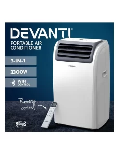Portable Air Conditioner 33W PAC-A-22K-WH-WI -Household Items Shop 888630310 5 720x928