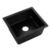 Stone Kitchen Sink 46X41MM Granite Black 2 Stone Kitchen Sink 46X41MM Granite Black -Household Items Shop 888634360 1 720x928