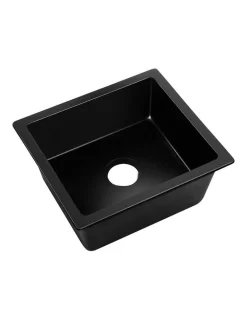 Stone Kitchen Sink 46X41MM Granite Black