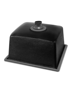 Stone Kitchen Sink 46X41MM Granite Black -Household Items Shop 888634360 6 720x928