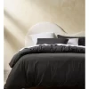 Stonewashed 250TC Cotton Quilt Cover Set In Black -Household Items Shop 889068520 889066900 1 720x928