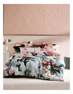 Linen House Julieta Quilt Cover Set In Arctic