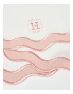 Heritage Florence Scalloped Edge Pink And White Napkins Set Of 4 In Pink/White -Household Items Shop 896721220 3 720x928
