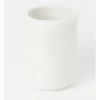 Heritage Marble Utensil Holder In White
