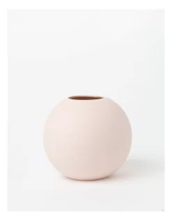 Kiama Ceramic Small Vase 13x13x12cm In Pink