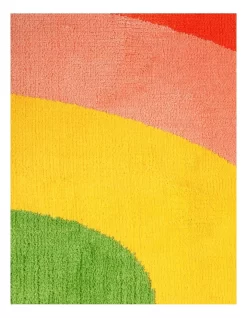 Happiness Rainbow Rug 135x95cm In Multi -Household Items Shop 897199570 3 720x928