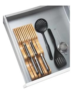 Universal Bamboo In-Drawer Knife Tray In Natural Wood -Household Items Shop 897234220 3 720x928