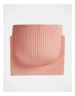 Peach Pearl Planter 12x12.5x12cm