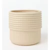 Vida Ceramic Pot 17x17x15.7cm In Light Brown 2 Vida Ceramic Pot 17x17x15.7cm In Light Brown -Household Items Shop 898364440 1 720x928