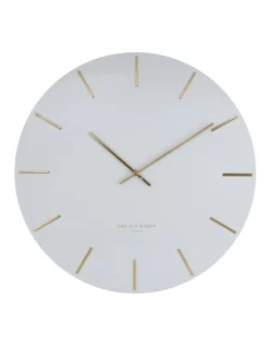 Luca White 40cm Silent Wall Clock