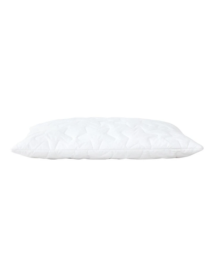 Kids Deluxe Cotton Wool Low Pillow In Snow 5 Kids Deluxe Cotton Wool Low Pillow In Snow - Image 3