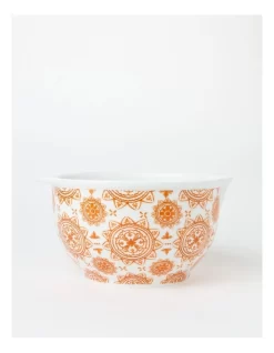 Heritage Valencia Mixing Bowl 26.9x23.6x13.8cm In Orange