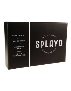 Black Label Stainless Steel Mirror 8 Piece Set