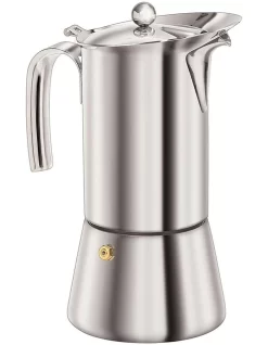 Espresso Maker 10 Cup Stainless Steel