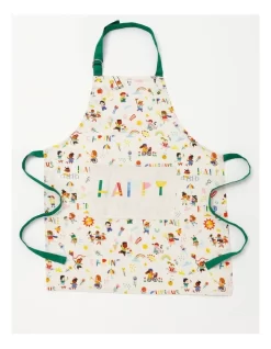 Little Explorers Apron In Multi
