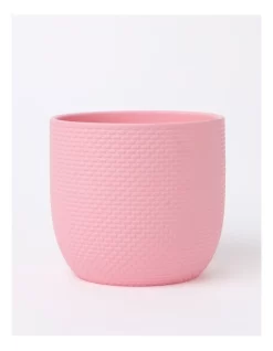 Rubberised Planter Heart Pot 15.5X18cm In Pink -Household Items Shop 906037660 3 720x928