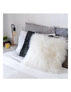 Naturally Sheepskins Long Wool Mongolian Sheepskin Cushion Cover Ivory 11 Naturally Sheepskins Long Wool Mongolian Sheepskin Cushion Cover Ivory -Household Items Shop 906854860 3 720x928