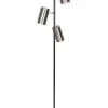 3-Shade Metal Floor Lamp In Nickel/Black -Household Items Shop 906911650 1 720x928